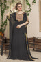 Women black israeli kaftan