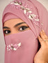 wrap my hijab lavender handwork party hijab
