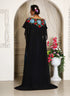 Embroidery work designer takchita evening partywear dubai kaftan