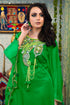 Green takchita kaftan