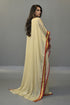 Dubai ladies embroidery evening dress kaftan biskit