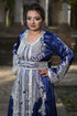 Dark blue islamic moroccan kaftan