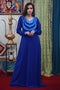 Blue abaya