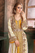 Yellow and white african kaftan