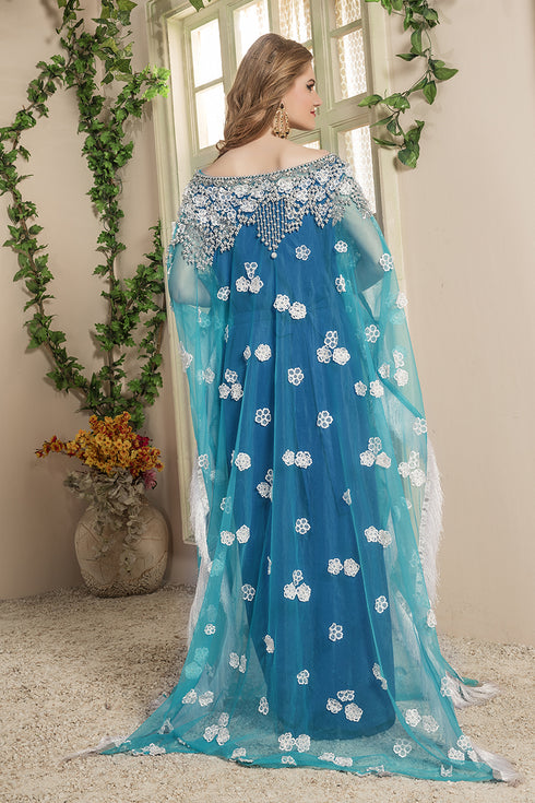 Blue african kaftan