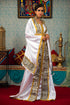 White morrocon designer kaftan