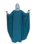 Brown brasso polyester abaya