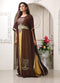 Brown and Gold Wedding Kaftan for Women