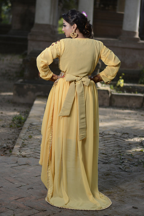 Ivory designer kaftan
