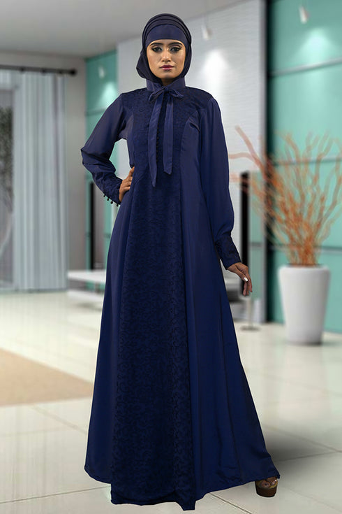 Dark blue abaya Dress