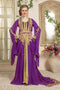 Purple moroccan kaftan