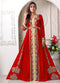 Arabic red wedding designer moroccan kaftan