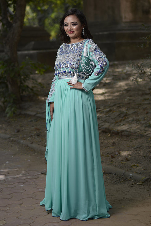 Womans georgette kaftan online