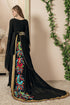 Black dubai style kaftan