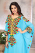 Designer kaftan long maxi dress