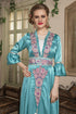 Sea green moroccan kaftan