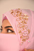 wrap my hijab baby pink bridal hijab with naqab