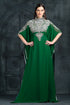 Classic green handmade designer caftan