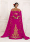 Pink and gold embroidery israeli dress islamic design kaftan takchita wedding party wear kaftan