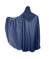 Blue embroidered art silk abaya
