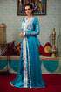 Firozi designer kaftan