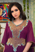 Violet georgette kaftan