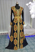 Dark blue moroccan israeli kaftan