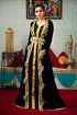 Black morrocon designer kaftan
