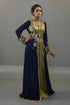Morrocon style dark blue kaftan