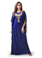 Dark blue color desingner party wear caftan