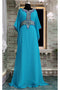Firozi occasion wear designer kaftan