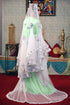 White arabic moroccan wedding caftan