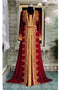 Islamic embroidery takchita moroccan kaftan