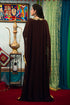 Brwon georgette kaftan