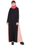 Black Plain Crepe Abaya