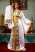 White morrocon designer kaftan