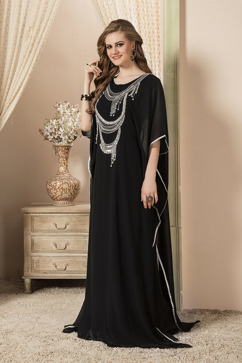 Black designer kaftan