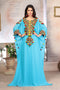 Designer kaftan long maxi dress