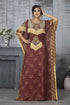Sea green designer kaftan