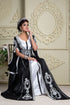 Attractive black jacket style moroccan kaftan