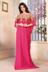 Pink designer kaftan for women