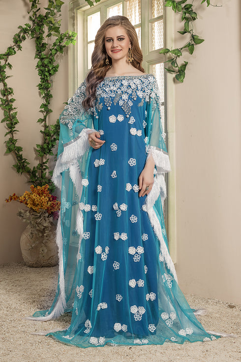 Blue african kaftan
