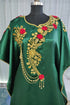 Stylish bottle green arabian Abaya