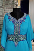 Firozi occasion wear designer kaftan
