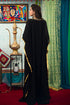 Black georgette designer kaftan