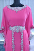 Pink designer takchita kaftan