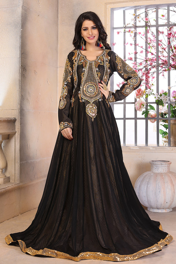 Georgette maxi style kaftan