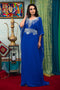 Blue designer kaftan