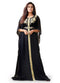 Black color embroidery party wear kaftan