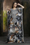 Scintillating multi handmade classic kaftan
